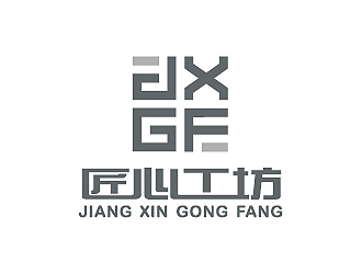 彭波的匠心工坊便民服务logologo设计