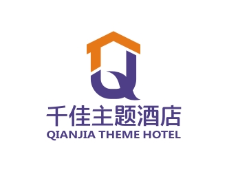 曾翼的千佳主题酒店logo设计