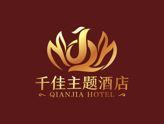 何嘉健的千佳主题酒店logo设计