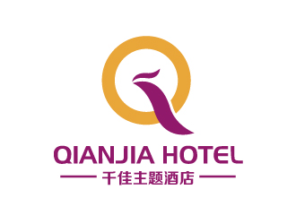 张俊的千佳主题酒店logo设计