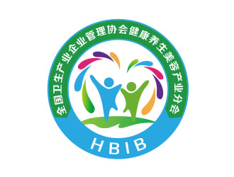 黄安悦的全国卫生产业企业管理协会健康养生美容产业分会logo设计