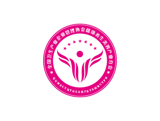 孙金泽的全国卫生产业企业管理协会健康养生美容产业分会logo设计