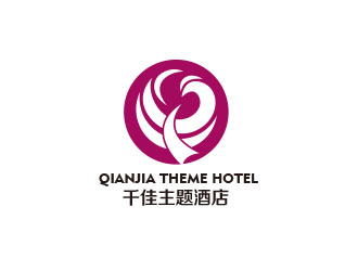 朱红娟的千佳主题酒店logo设计