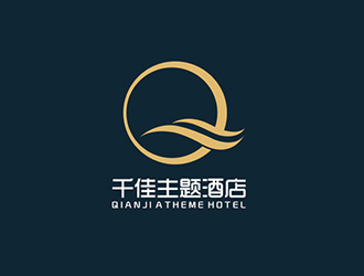 吴晓伟的千佳主题酒店logo设计