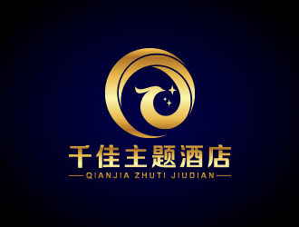 王涛的千佳主题酒店logo设计