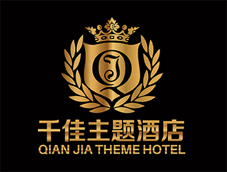 潘乐的千佳主题酒店logo设计