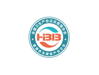 郑国麟的全国卫生产业企业管理协会健康养生美容产业分会logo设计