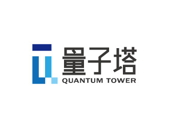 周金进的Quantum Tower 量子塔，对称平衡图形logo设计
