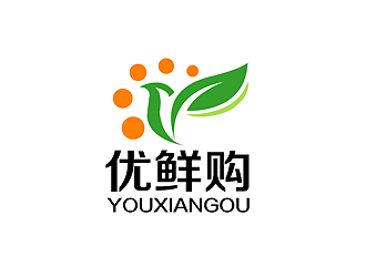 秦晓东的优鲜购生鲜果蔬logo设计logo设计