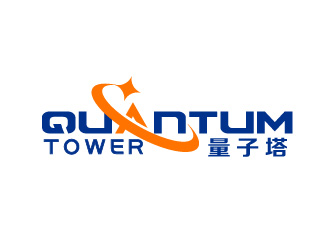 陈晓滨的Quantum Tower 量子塔，对称平衡图形logo设计