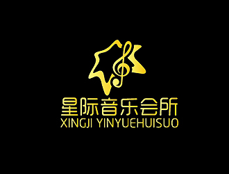 秦晓东的星际音乐会所logo设计
