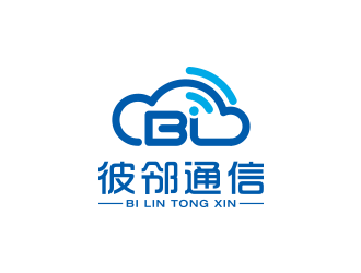 王涛的彼邻通信（湖北）有限公司标志设计logo设计