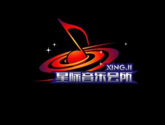 陈国伟的星际音乐会所logo设计