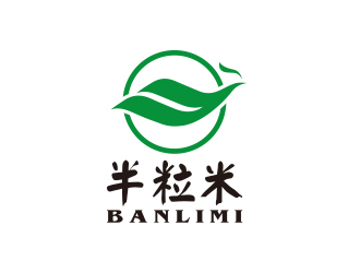 孙金泽的半粒米logo设计