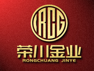 蒋先勇的北京荣川金业文化有限公司(beijing richgold culture co.ltd)logo设计