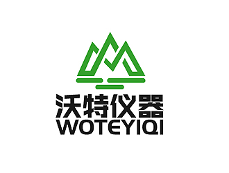 秦晓东的沃特仪器（昆山）有限公司logo对称logo设计
