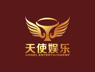 何嘉健的天使娱乐logo设计