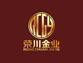 何嘉健的北京荣川金业文化有限公司(beijing richgold culture co.ltd)logo设计