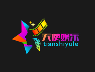 郭庆忠的天使娱乐logo设计