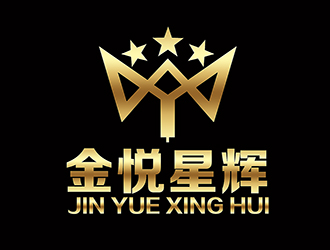 潘乐的金悦星辉logo设计