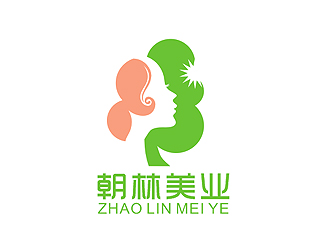 盛铭的朝林美业/东莞市朝林化妆品有限公司标志logo设计