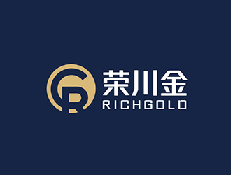吴晓伟的北京荣川金业文化有限公司(beijing richgold culture co.ltd)logo设计