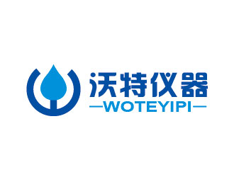 李贺的沃特仪器（昆山）有限公司logo对称logo设计