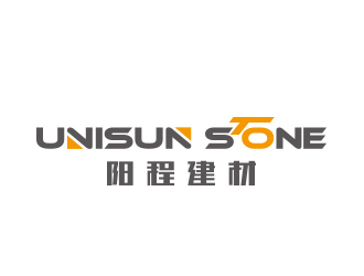 黄安悦的UNISUN STONE/阳程建材logo设计