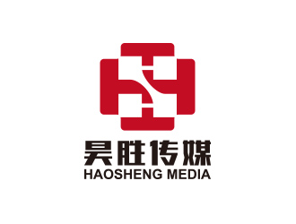 黄安悦的宁夏昊胜源传媒科技有限公司标志设计logo设计