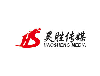 李贺的宁夏昊胜源传媒科技有限公司标志设计logo设计