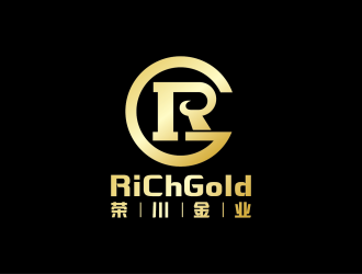 安冬的北京荣川金业文化有限公司(beijing richgold culture co.ltd)logo设计