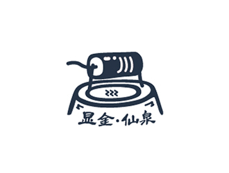 余千里的显金仙泉米酒坊商标设计logo设计