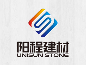 钟炬的UNISUN STONE/阳程建材logo设计