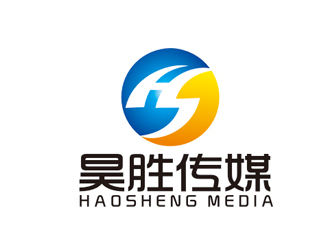 赵鹏的宁夏昊胜源传媒科技有限公司标志设计logo设计