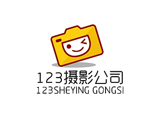 秦晓东的123摄影工作室logo设计
