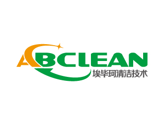 叶美宝的ABCLEAN 埃毕珂清洁技术logo设计