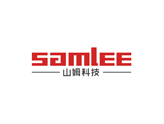吴晓伟的山姆科技  SAMLEElogo设计