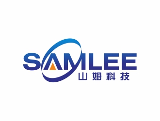 吴志超的山姆科技  SAMLEElogo设计