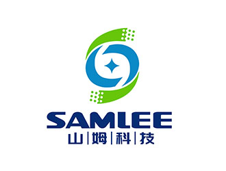 潘乐的山姆科技  SAMLEElogo设计