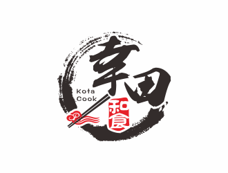 何嘉健的幸田和食日式料理logo设计