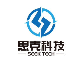 向正军的江西思克科技有限公司logo设计