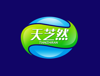 谭家强的天芝然奶制品商标设计logo设计