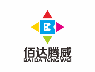 何嘉健的四川佰达腾威网络科技有限公司logo设计