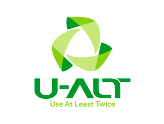 谭家强的U-ALT废品物资回收logologo设计