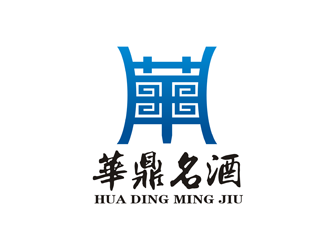 谭家强的華鼎名酒logo设计logo设计