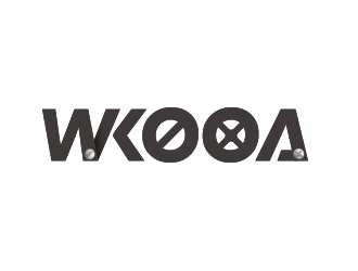 黄安悦的WKOOA五金店英文logologo设计