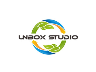 郭庆忠的Unbox Studio个人工作室logo设计logo设计
