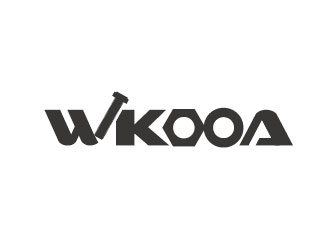 李贺的WKOOA五金店英文logologo设计