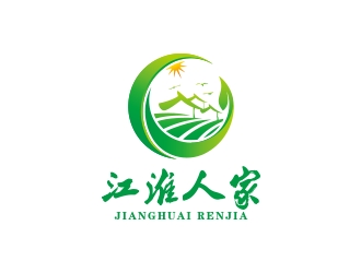 王涛的深圳江淮人家农副产品有限公司logo设计