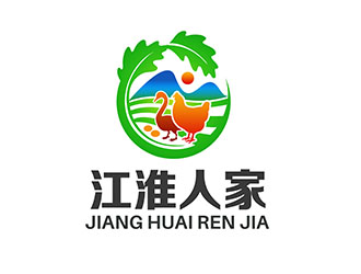 潘乐的深圳江淮人家农副产品有限公司logo设计